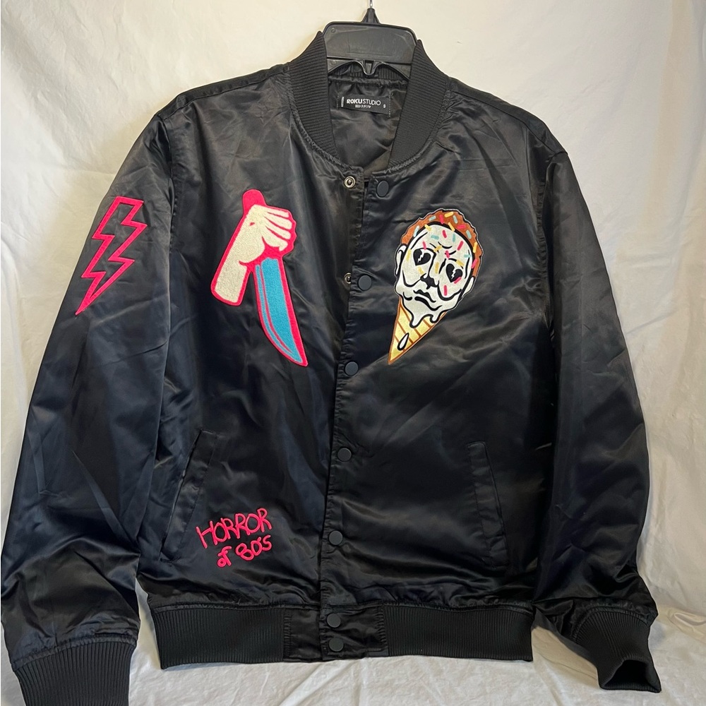 Roku Studio Horror of 80’s Bomber Jacket